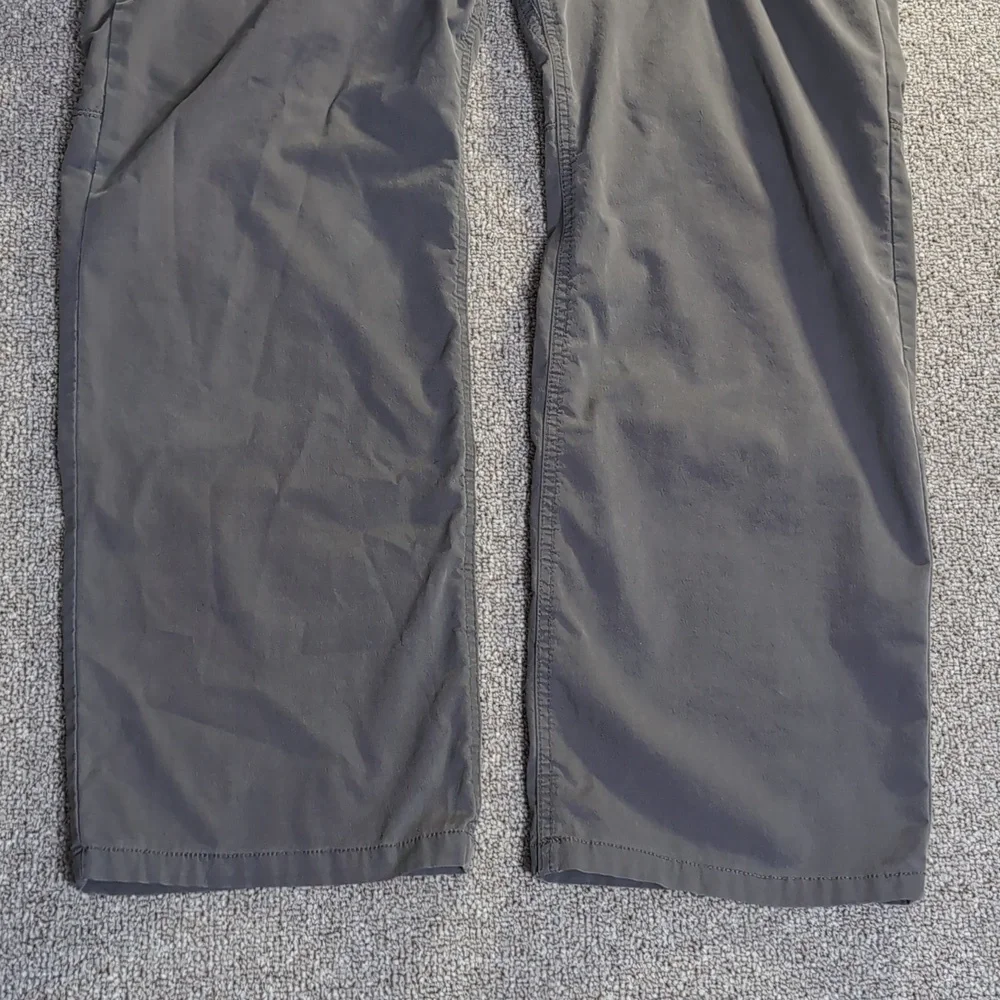 KUHL Slax Stretch Chino Size 38x32 in Carbon Gray Technical Hiking Performance - Picture 5 of 13